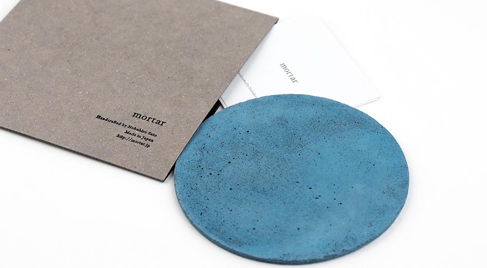 FLOORWALL COASTER コースター / mortar by Pull Push Products.