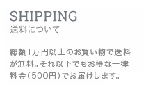 1万円以上で送料無料