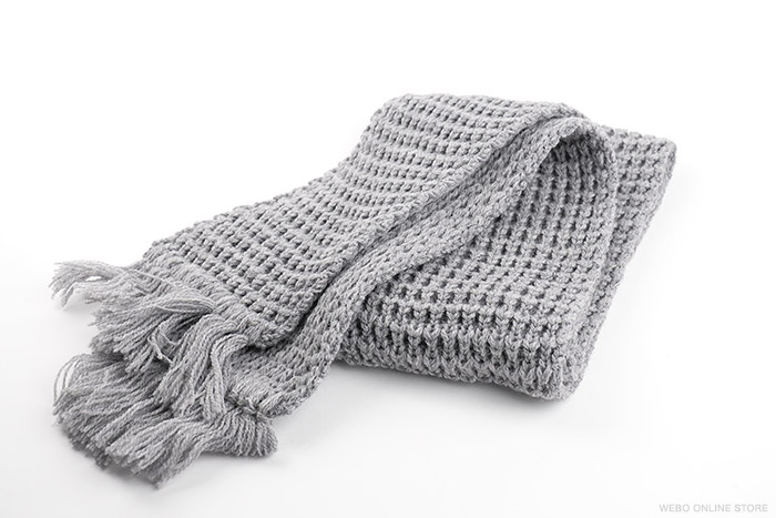 Tuck Stitch Scarf タックステッチマフラー