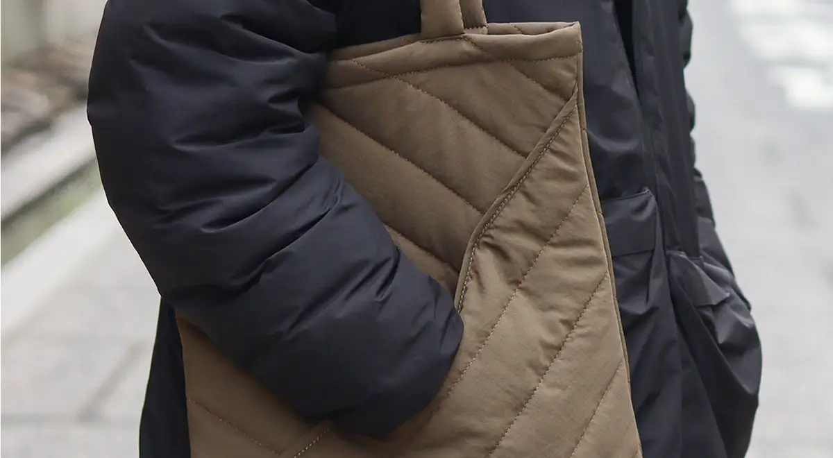 QUILTED STANDARD TOTE キルテッド スタンダード トート/ POST GENERAL