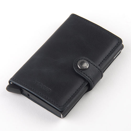 Mini Wallet Vintage Leather CARD PROTECTOR レザーカード