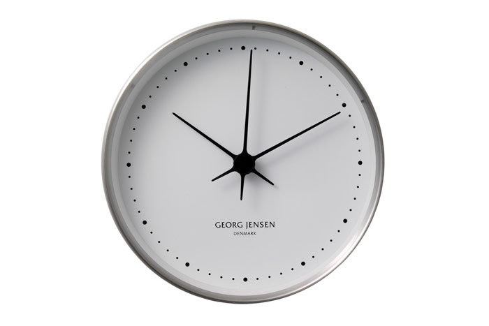 Koppel Clock 22cm by Henning Koppel / GEORG JENSEN