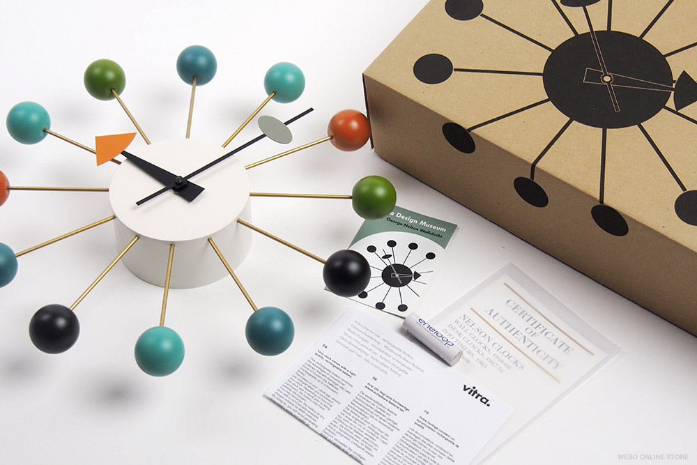 Ball Clock ボールクロック by Georg Nelson 復刻 オリジナル 正規品