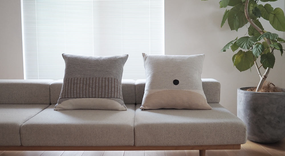 Aymara Cushion（Pattern Grey） アイマラクッション / Form & Refine