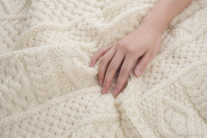 Wool Knit Blanket ウールニットブランケット