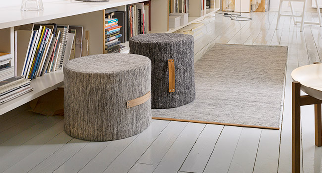 Björk pouffe ビョークスツール /Lena Bergström