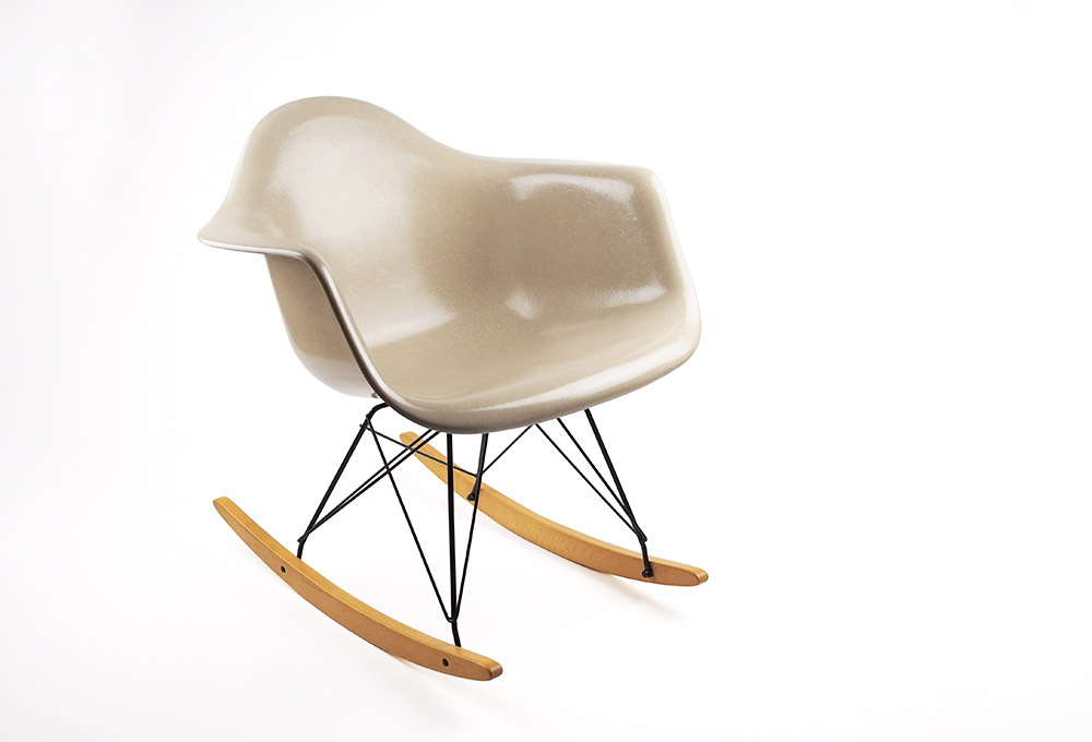 Fiberglass Arm Shell Chair (FRP) / MODERNICA