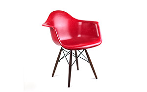 Modernica Fiberglass Arm Shell Chair Dowel Base アームシェルチェア ドゥエルレッグベース / C&R Eames