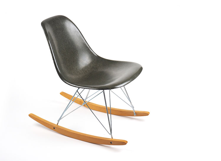 Eames Fiber Grall Side Shell Chair Rocker Base サイドシェル