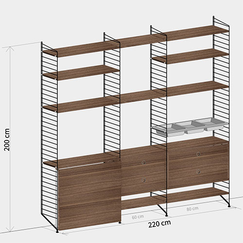 String System Shelf シェルフ / String Furniture