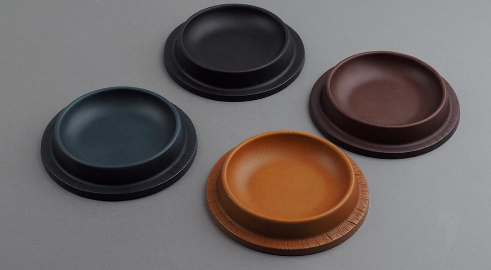 Leather Tray Round レザートレー（ラウンド・ブラウン）/ Colm