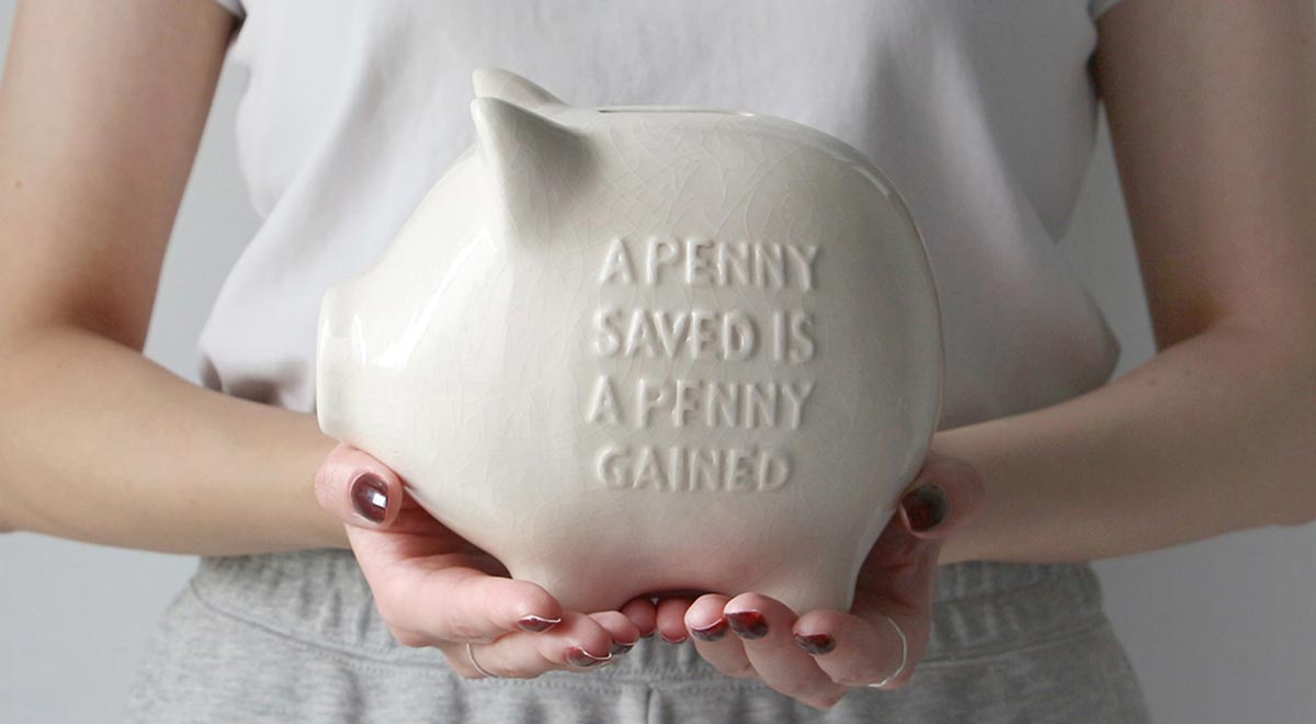 Crackle Piggy Bank クラックル ピギーバンク