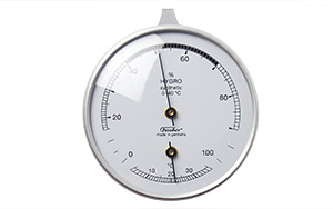 Synthetic Hygrometer With Thermometer シンセティック ハイグロメーター ウィズ サーモメーター / Fischer-barometer