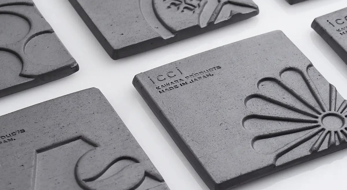 Kawara Coaster カワラ コースター（家紋・各種） / icci KAWARA PRODUCTS