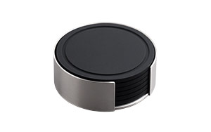 VERTO Glass Coaster With Holder コースター ウィズ ホルダー（6枚入り） / ZACK