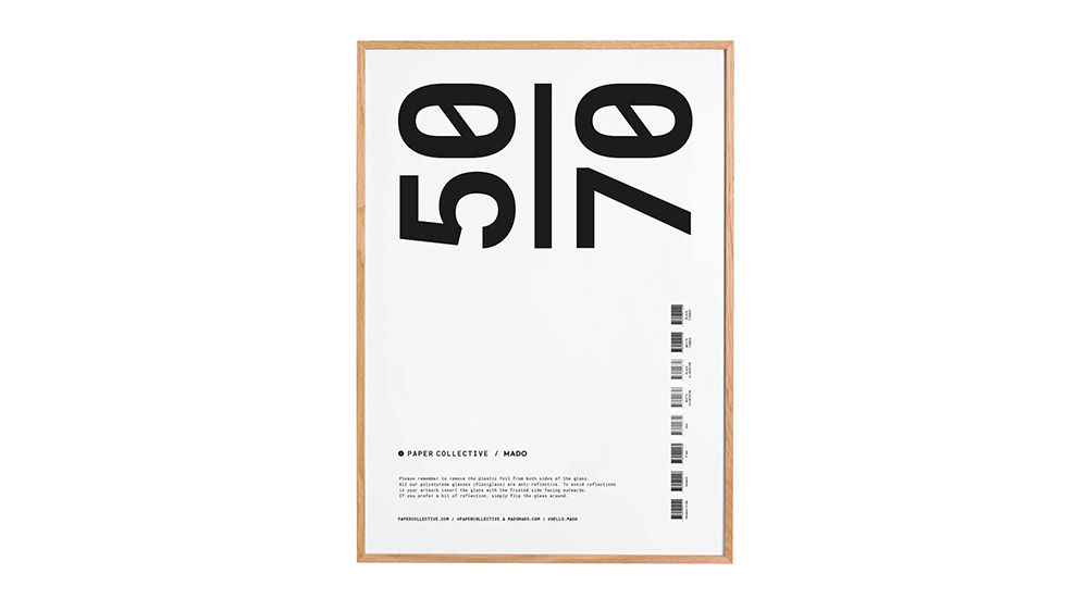 Oak Frame ポスター用オークフレーム / Paper Collective