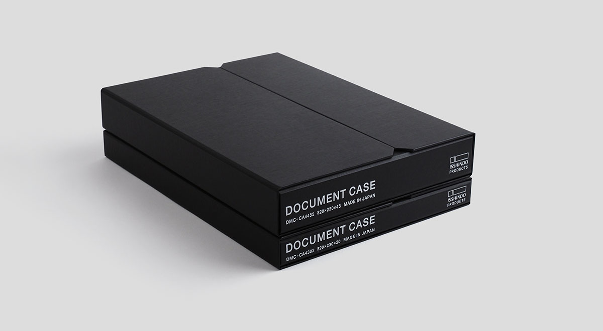 Document Case Cloth-covered boxドキュメントケース（クロス貼り）/ isshindo products