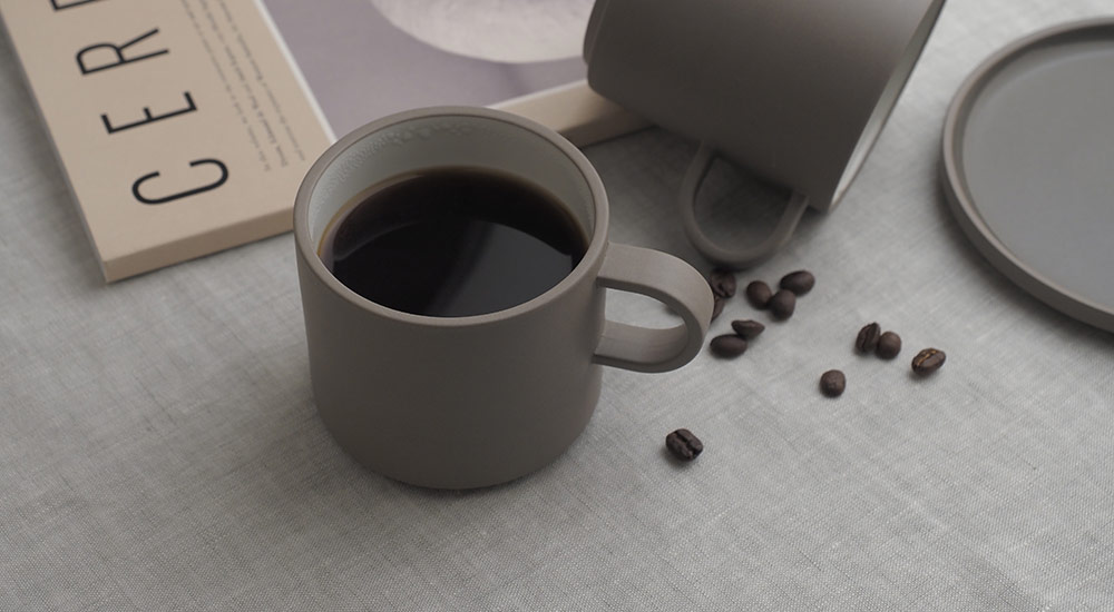 The Grey Collection Mug Cup ハサミポーセリン ザ・グレーコレクション マグカップ/ HASAMI PORCERAIN