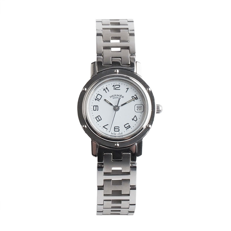 HERMES Clipper White Dial クリッパー ホワイト文字盤 ヴィンテージ / Hermès