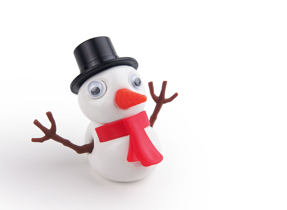 Melting Snowman Putty Kit