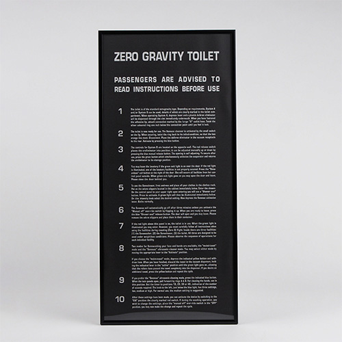 Zero Gravity Toilet ポスター / 2001 宇宙の旅
