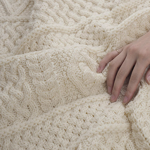 Wool Knit Blanket ウールニットブランケット / Linoo