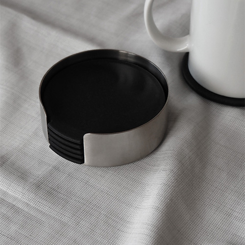 Norta 6 Glass Coaster With Holder コースター ウィズ ホルダー（6枚入り） / ZACK