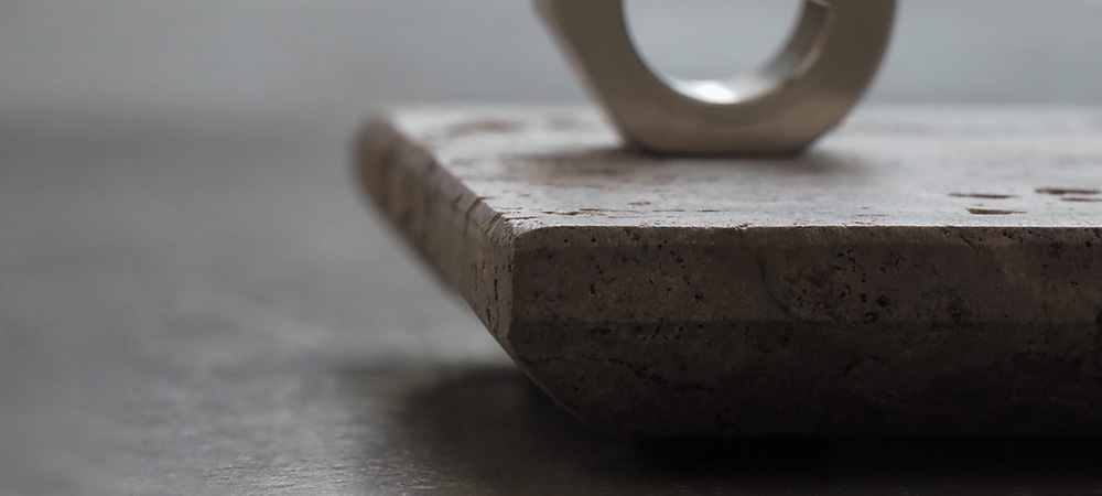 Travertine Coaster トラバーチン コースター / amabro