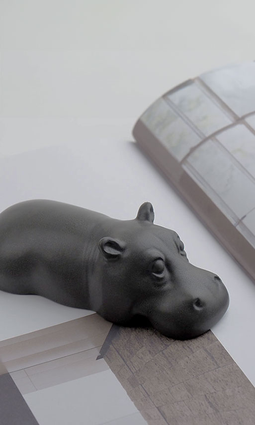 Hippo Paper Weight オブジェ / instrumental