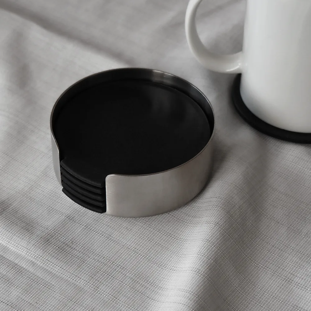 Norta 6 Glass Coaster With Holder コースター ウィズ ホルダー（6枚入り） / ZACK