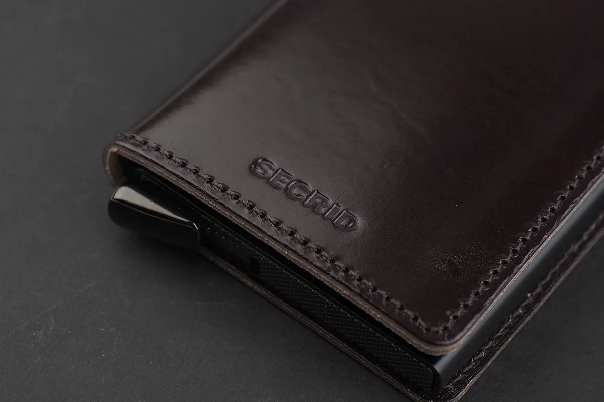 Premium Collection Slim Wallet Dusk Brown+ プレミアムコレクション スリムウォレット / SECRID