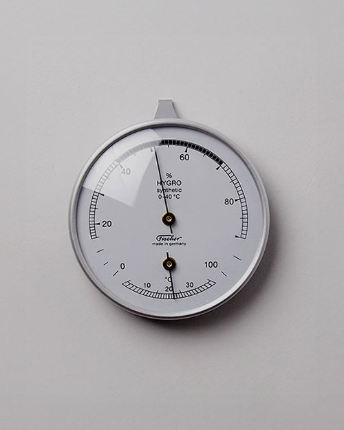 Synthetic Hygrometer with Thermometer 温湿度計 / Fischer