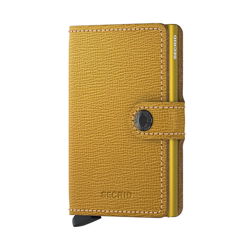 Mini Wallet Crisple Ochre ミニウォレット クリスプルオーカー / SECRID