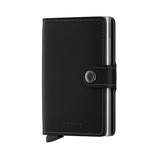 Mini Wallet Original Lether Black ミニウォレット オリジナルレザー ブラック / SECRID