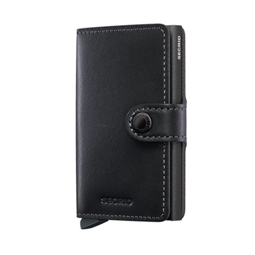 Mini Wallet Original Lether Brown ミニウォレット オリジナルレザー ブラック ブラックパウダー / SECRID