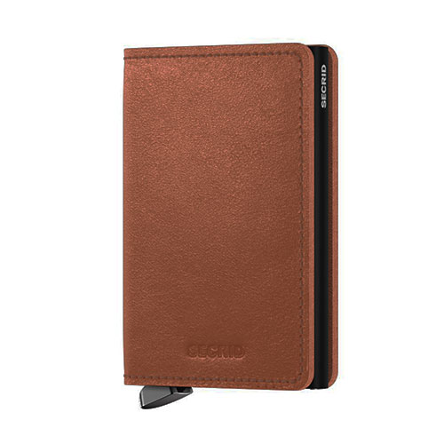 Slim Wallet Premium Basco Cognac スリムウォレット プレミアム バスココニャック / SECRID