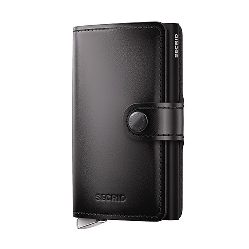 Mini Wallet Premium Dusc Black ミニウォレット プレミアム ダスクブラック / SECRID