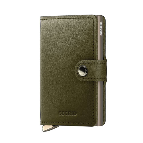 Mini Wallet Premium Dusc Olive ミニウォレット プレミアム ダスクオリーブ / SECRID