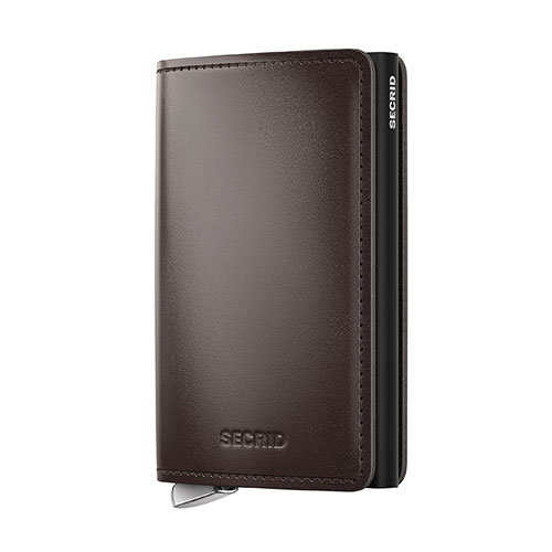 Slim Wallet Premium Dusc Brown スリムウォレット プレミアム ダスクブラウン / SECRID