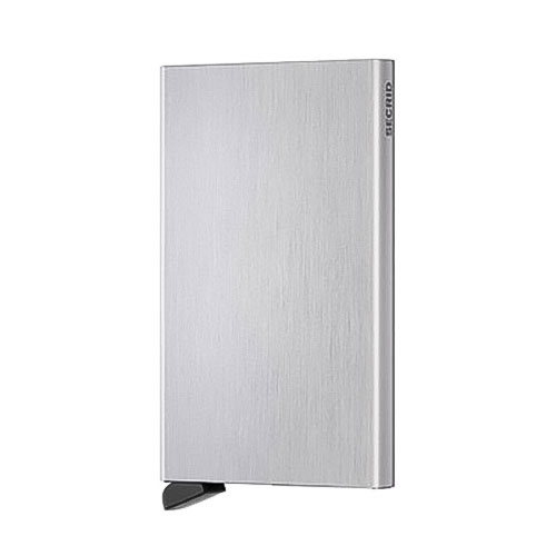 CARD PROTECTOR Silver Brushed カードプロテクター シルバー ブラッシュド / SECRID