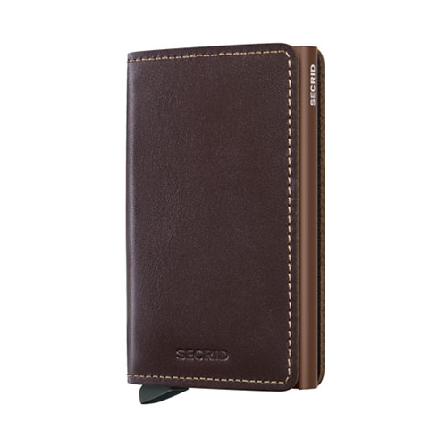 Slim Wallet Vintage Black スリムウォレット オリジナルチョコレート / SECRID