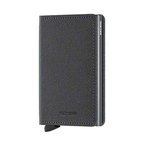 Slim Wallet Twist Grey スリムウォレット ツイストグレー / SECRID
