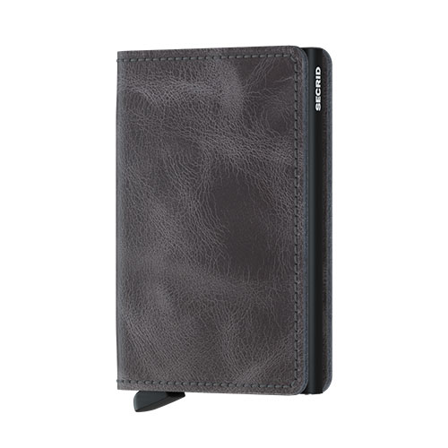 Slim Wallet Vintage Grey スリムウォレット ヴィンテージグレー / SECRID