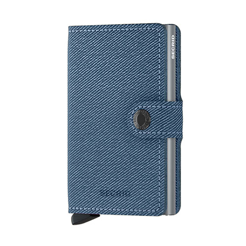 Mini Wallet Twist Jeans Blue ミニウォレット ツイストジーンズブルー / SECRID