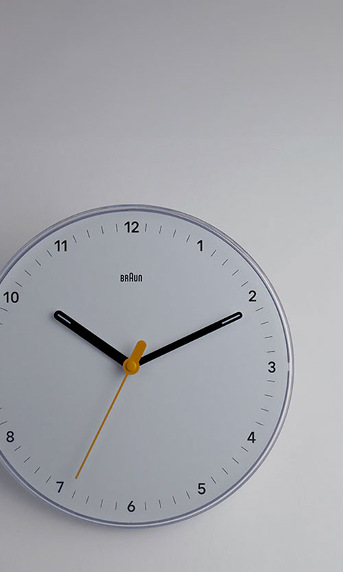 Wall Clock BC26 壁掛け時計 / BRAUN