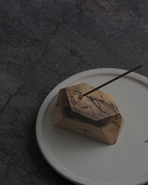 Vintage Wood Incense Holder お香たて / 