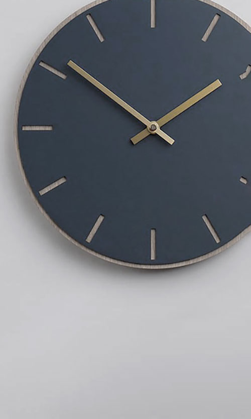 Linoleum Clock リノリウムクロック / Hemverk