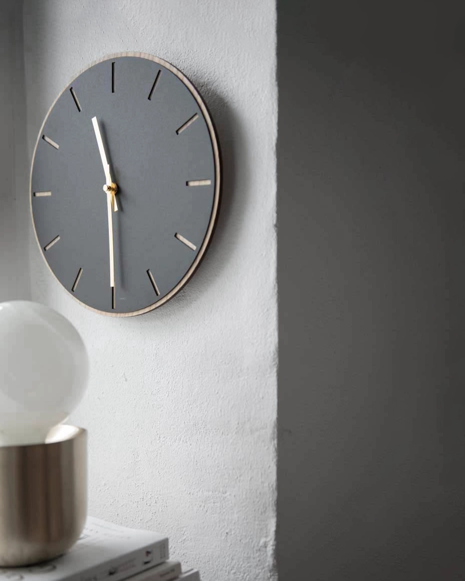 Linoleum Clock リノリウム クロック / Hemverk