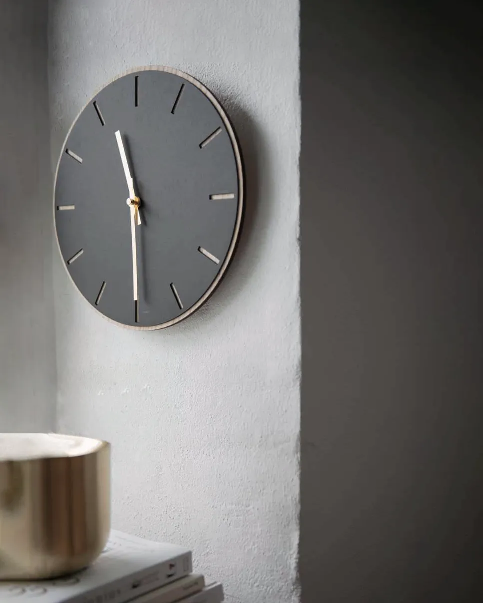 Linoleum Clock リノリウム クロック / Hemverk