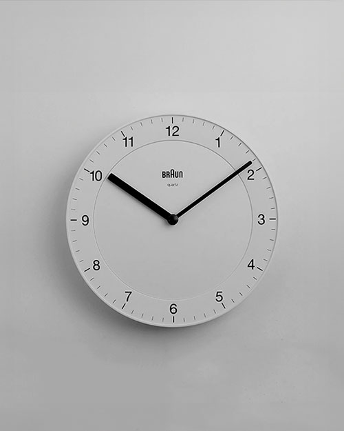 BC06 壁掛け時計 / BRAUN